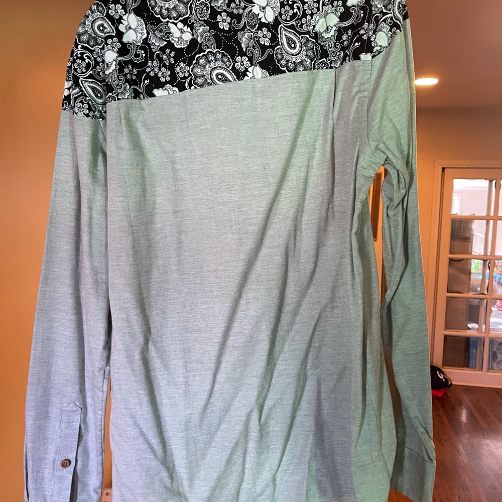 Thing Thing paisley print long sleeve XL - Picture 3 of 4